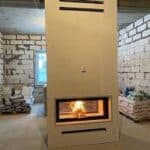 HEAT T 3g L 88.50.04 - конвекційна тунельна камінна топка з підйомними дверцятами Romotop - Зображення 5