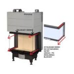 HEAT C 3g L 80.52.31.24 - тристороння камінна топка Romotop - Зображення 6