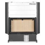 IMPRESSION 2g L 93.60.01 - камінна топка з подвійним склом, світлий шамот Romotop - Зображення 2