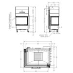Сталева камінна топка Spartherm Varia 2Lh-4S. - Зображення 4