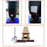 Чавунна піч Plamen Aria (black) Хорватія. - Зображення 6