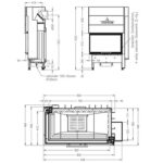 Стальна камінна топка Spartherm Varia 2L-80h-4S - Зображення 4