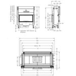 Сталева камінна топка Spartherm Varia AS-FDh. - Зображення 4