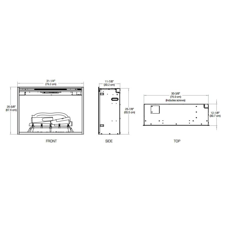 Електрокамін Dimplex REVILLUSION 30 ECO LED - Зображення 3