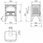 ПІЧ-КАМІН DOVRE 250 - Зображення 5