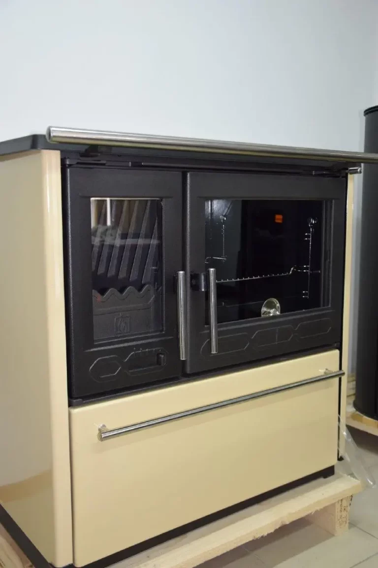 Опалювально - варильна піч Plamen 850 Glas (cream)  (Хорватія). - Зображення 6