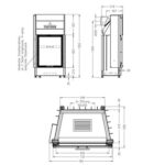 Сталева камінна топка Spartherm Arte Bh-4S. - Зображення 3