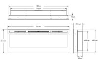 Електрокамін Dimplex Prism 50 "LED - Зображення 3