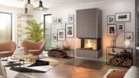 Сталева камінна топка Spartherm Premium A-3RL-80h. - Зображення 2