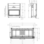 Стальна камінна топка Spartherm Varia Bh - Зображення 4