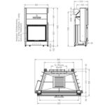 Стальна камінна топка Spartherm Varia Sh. - Зображення 4
