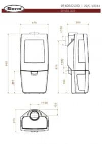 Піч Dovre SENSE 203 - Зображення 4