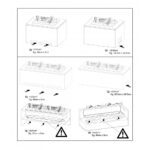 Електрокамін фірми Dimplex 1000 R 3D LED касета - Зображення 5