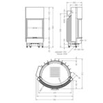 Стальна камінна топка Spartherm Arte BRh. - Зображення 3