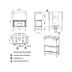 Камінна топка Plasma 95T Wood фірми MCZ (Італія). - Зображення 3