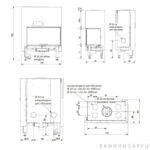 Камінна топка Windo2 95 DX - Зображення 3