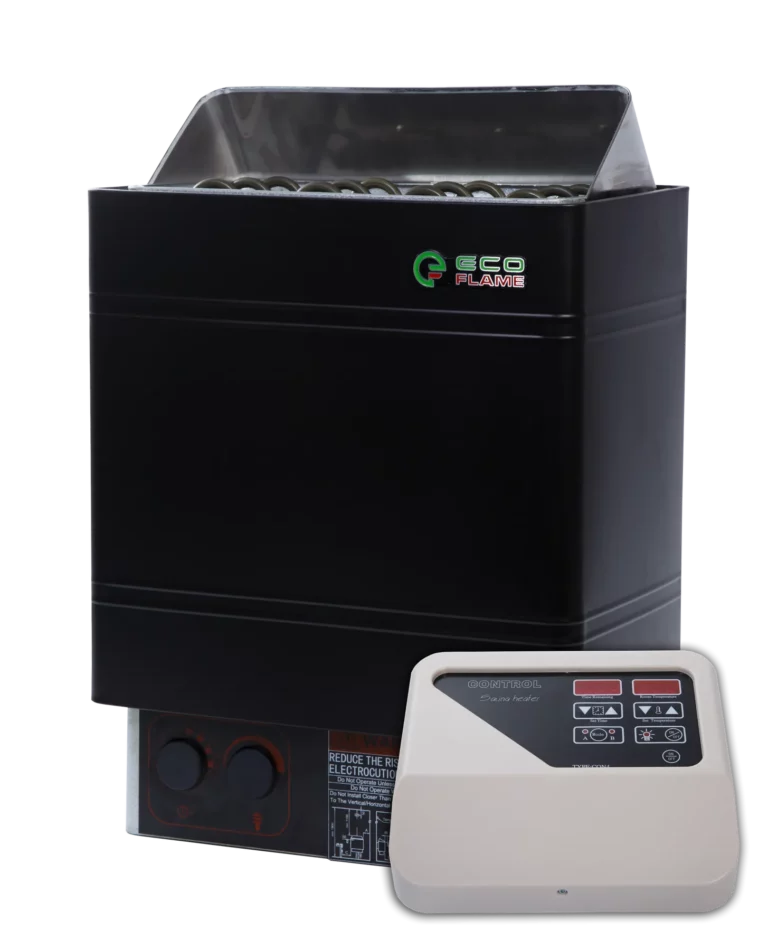 Електрокам'янка для сауни та лазні EcoFlame AMC 60-D 6 кВт + пульт CON4 - Зображення 3