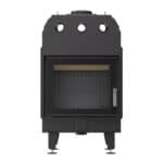 Камінна топка BOKAR 6050 (14,4 kW ) black ceramatex - Зображення 2