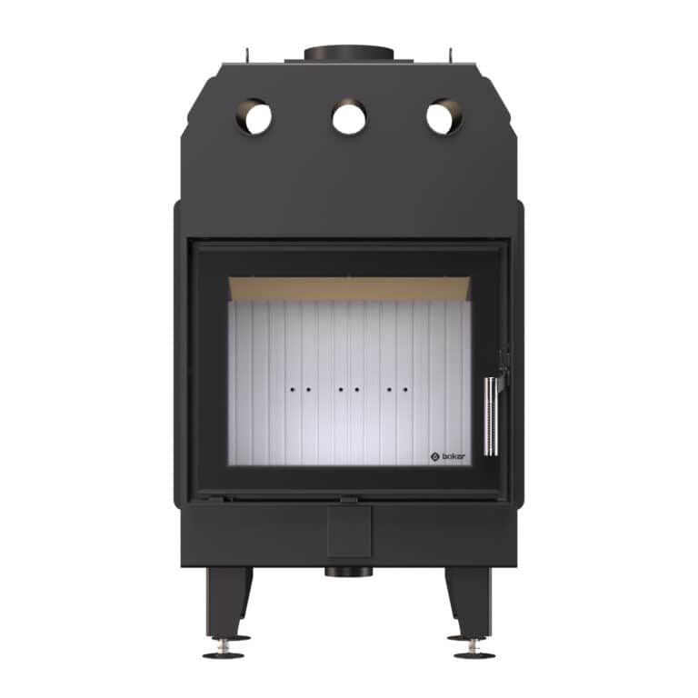 Камінна топка BOKAR 6050 (14,4 kW ) white ceramatex - Зображення 2