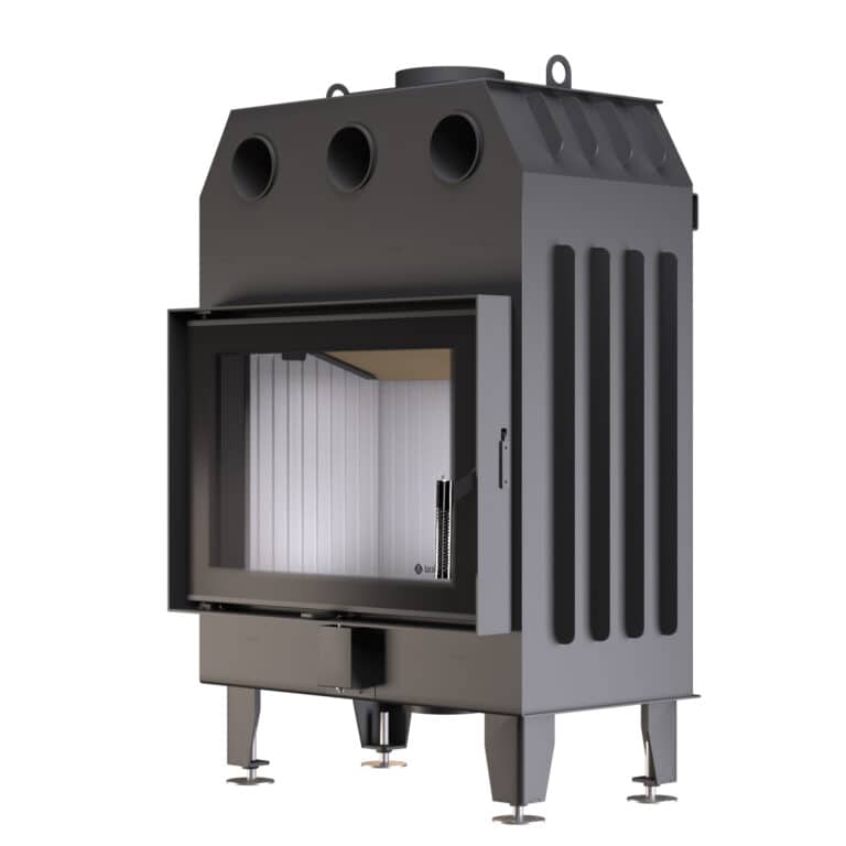 Камінна топка BOKAR 7050 (15,2 kW) white ceramatex - Зображення 3