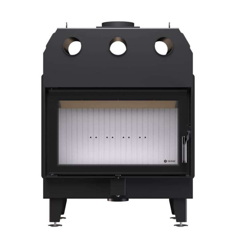 Камінна топка BOKAR 8050 (16,8 kW ) white ceramatex - Зображення 2