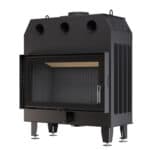 Камінна топка BOKAR 9050 (19,1 kW) black ceramatex - Зображення 3