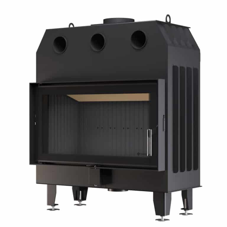 Камінна топка BOKAR 9050 (19,1 kW) black ceramatex - Зображення 3