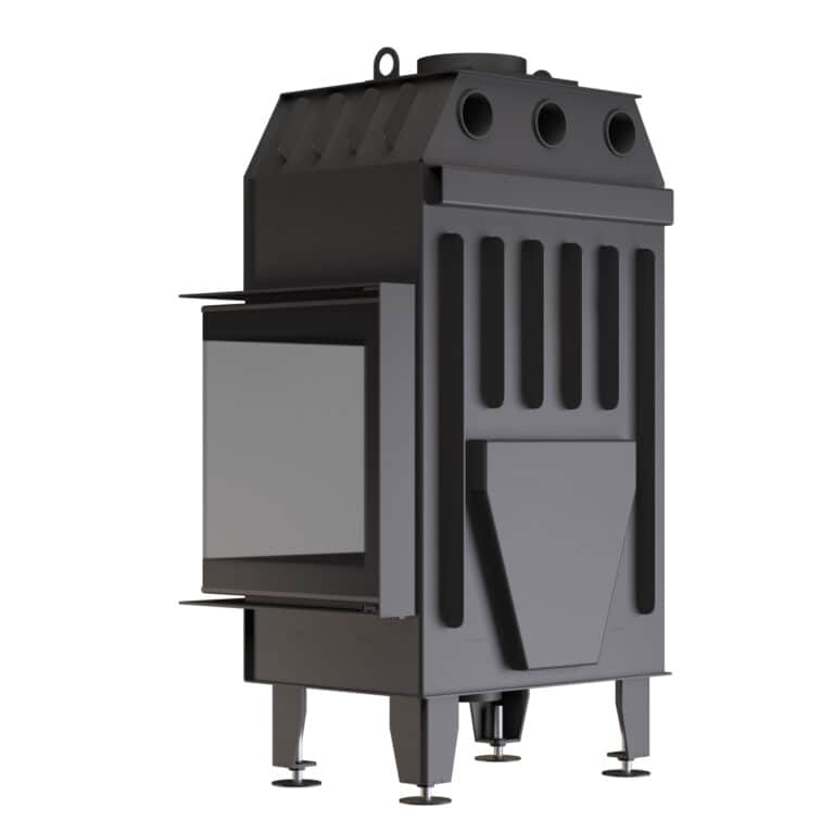 Камінна топка BOKAR 655047 R (14,5 kW ) black ceramatex - Зображення 5