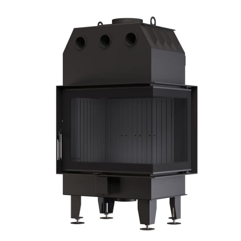Камінна топка BOKAR 655047 R (14,5 kW ) black ceramatex - Зображення 3