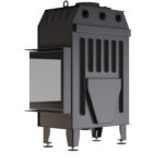 Камінна топка BOKAR 8550457 L/R (17,0 kW ) black ceramatex - Зображення 3
