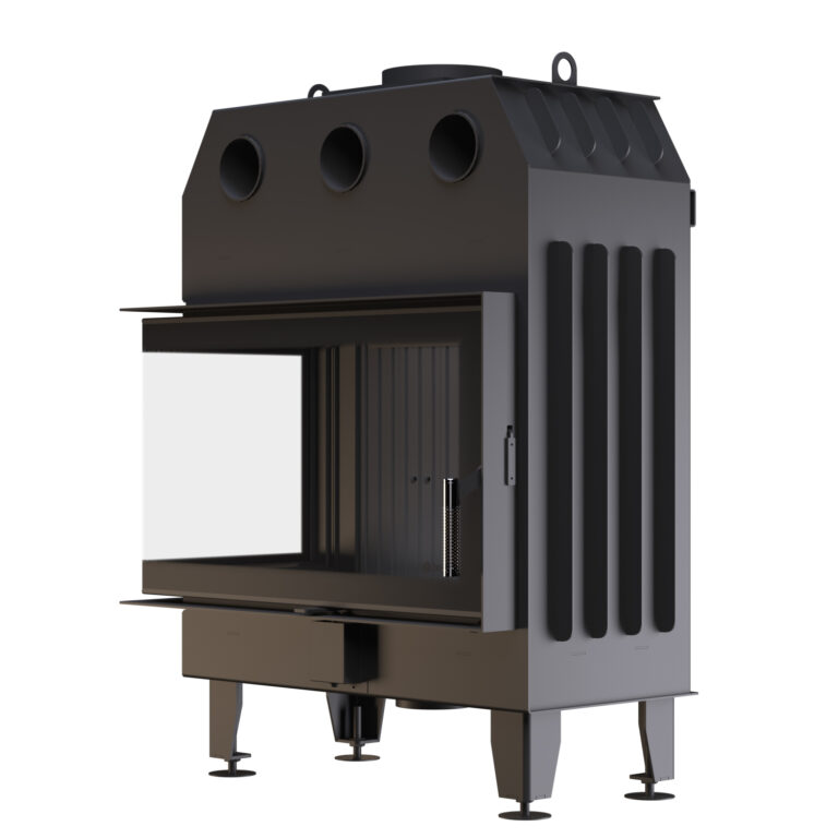 Камінна топка BOKAR 8550457 L/R (17,0 kW ) black ceramatex - Зображення 7