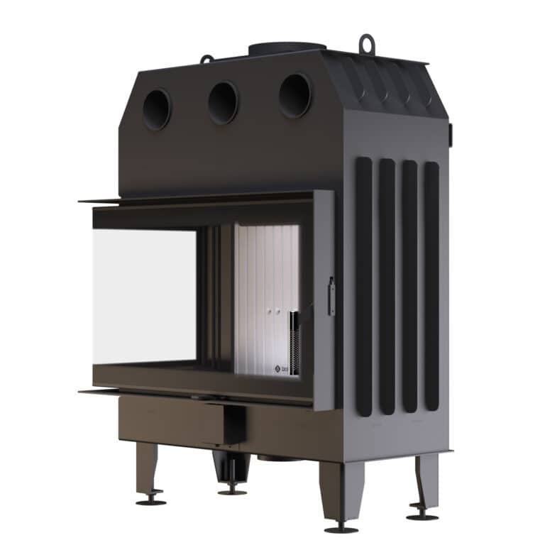 Камінна топка BOKAR 855047 L/R (17,0 kW ) white ceramatex - Зображення 3