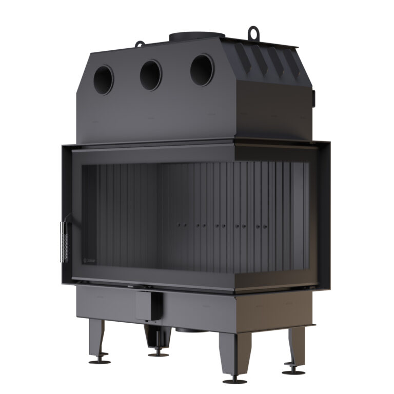 Камінна топка BOKAR 8550457 L/R (17,0 kW ) black ceramatex - Зображення 5