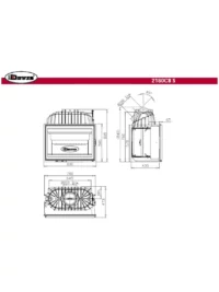 Камінна топка Dovre 2180 CBS/B - Зображення 2