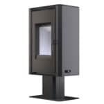 Сталева піч BOKAR Aston FD 4380 ( 9,0 кBt ) white ceramatex - Зображення 5
