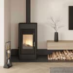 Сталева піч BOKAR Aston ST 4380 ( 9,0 кв ) black ceramatex - Зображення 2