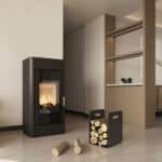 Сталева піч BOKAR Aston ST 4380 ( 9,0 кв ) White ceramatex - Зображення 2