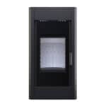 Сталева піч BOKAR Aston ST 4380 ( 9,0 кв ) White ceramatex - Зображення 3