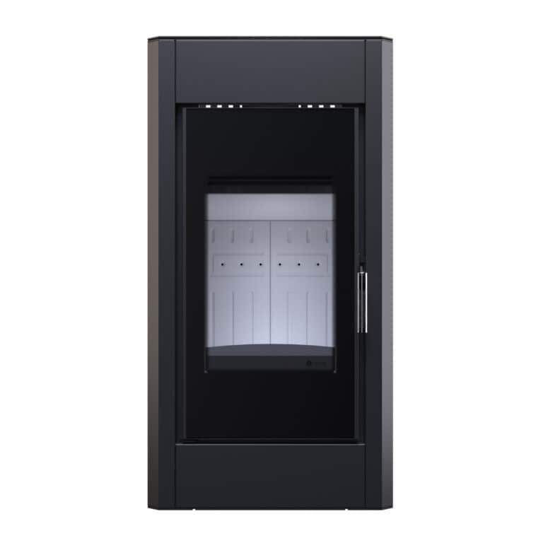 Сталева піч BOKAR Aston ST 4380 ( 9,0 кв ) White ceramatex - Зображення 3