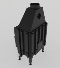 Камінна топка M-FIRE 70 пряма (15kW) - Зображення 4