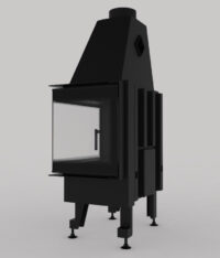 Камінна топка M-FIRE 60 кутова права (14kW) - Зображення 6
