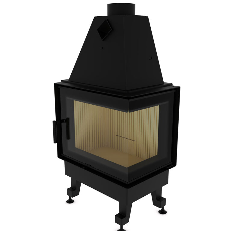Камінна топка M-FIRE 60 кутова права (14kW) - Зображення 4