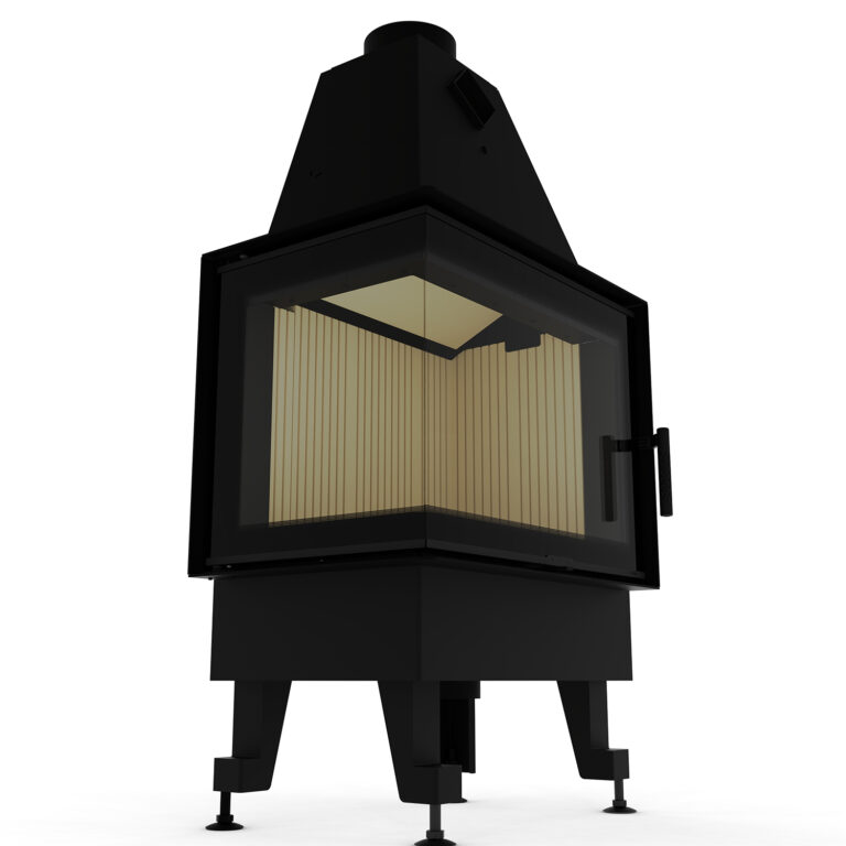 Камінна топка M-FIRE 60 кутова ліва (14kW) - Зображення 3