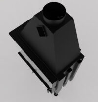 Камінна топка M-FIRE 70 кутова ліва (15kW) - Зображення 4