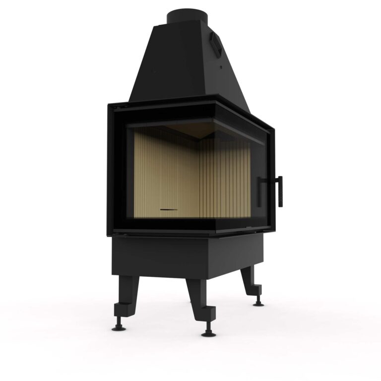 Камінна топка M-FIRE 80 кутова ліва (17kW) - Зображення 2