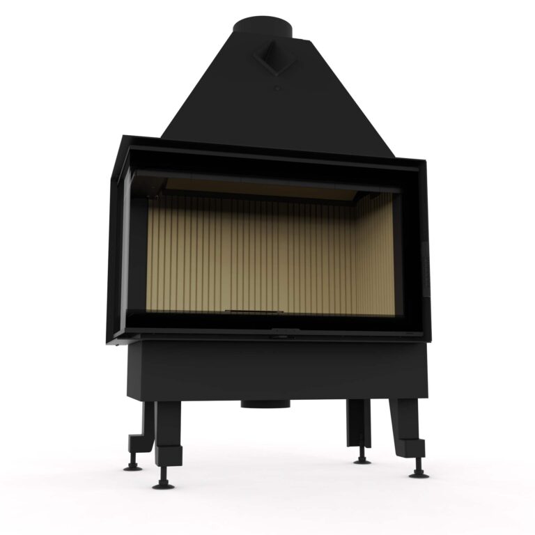 Камінна топка M-FIRE 80 кутова ліва (17kW) - Зображення 3