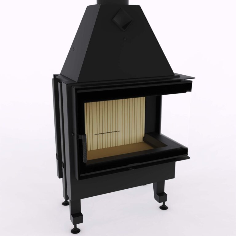 Камінна топка M-FIRE 70 кутова права (15kW) - Зображення 2