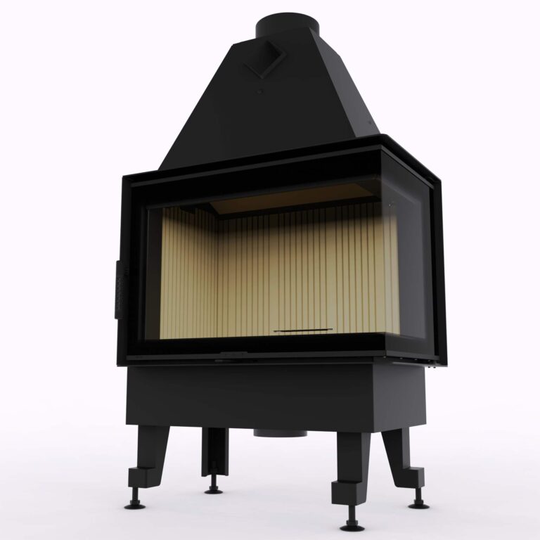 Камінна топка M-FIRE 70 кутова права (15kW) - Зображення 3