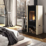 Сталева піч BOKAR Aston WD 4380 ( 9,0 kW ) black ceramatex - Зображення 2