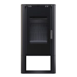 Сталева піч BOKAR Aston WD 4380 ( 9,0 kW ) black ceramatex - Зображення 3